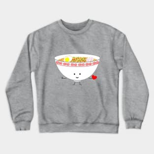 Ramen-tic | queenie's cards Crewneck Sweatshirt